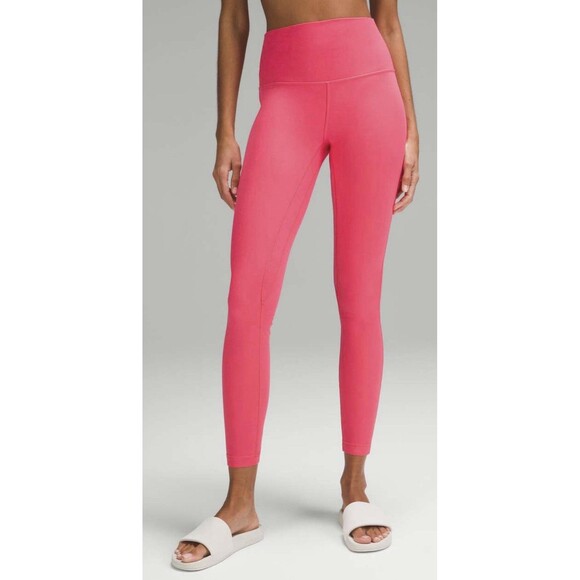 lululemon athletica Pants - Lululemon Align HR High Rise Pant 28” Leggings Lip Gloss Pink Size 14 Nulu Yoga